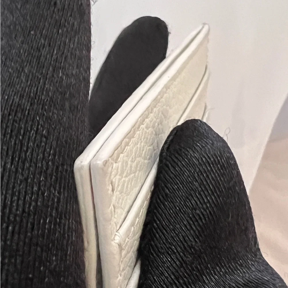 Auth Dior x Daniel Arsham Newspaper Print Card Holder - PreLoved